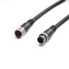 ZBLZGP M12 A-Code 8 Pin Male Female Cable (Male to Female, 20M/65.6FT) view 1