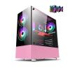 ARrase Gaming Chassis,Water-Cooled Chassis,Tempered Glass Panel, 7x120mm Chassis Fan,Supports ATX/M-ATX/ITX,Suitable for Gaming and Office Work (Color : Style 2), 18648 view 1