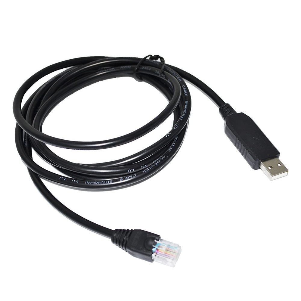 F1T`D2I FT232RL USB to RJ45 p/Lug Adapter RS232 Serial Communication Cable Fit Fit Compatible UNV XVR Unlimited New View Digital Video Recorder(5M)