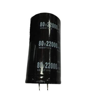1PCS-10PCS 80V 22000UF 40 * 80MM Electrolytic Capacitor 22000UF 80V capacitors (Size : 5PCS)