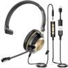 Wantek Headset with Mic, USB Headset with Microphone, Computer Headset with Noise Cancelling Microphone for Laptop PC, Mute in-line Controls view 1