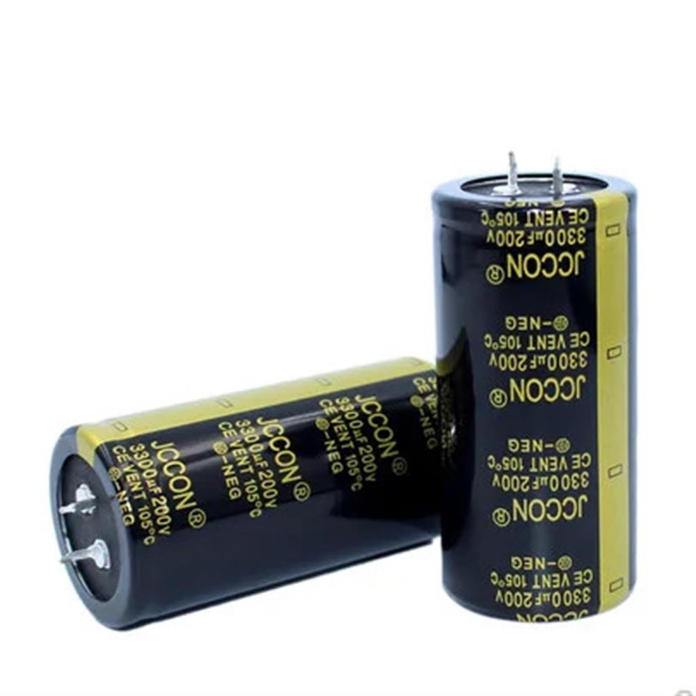 2PCS-20PCS 3300UF 200V Aluminum Electrolytic Capacitor 200v3300uf 35 * 70MM (Size : 2PCS)