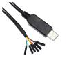 AJOHBM FT232RL USB UART TTL 5V 3V3 to 6PIN 0.1" Pitch Jumper Download Cable Compatible TTL-232R-5V TTL-232R-3V3(3.6m,TTL 5V 1X1 6P) view 1