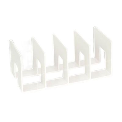 GLigeT CD Rack Vinyl Record Storage Holder, Colored Acrylic Record Display Rack, Desktop Bookshelf Organizer Creative Record Display Rack Disc Rack (Size : 009)