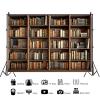 10x6.5ft Bookshelf Backdrop Retro Library Interior Scene Photography Background School Library Office Bookcase Decoration Supplies Photo Booth Props view 2