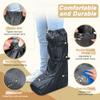 ECISZ Walking Boot Cover Medical Cast Boot Fracture Tall Walking Boot Cover Orthopedic for Men Women Air Walker Boot Covers for Outdoor Rain Snow Foot Boot Protector with Upgraded Sole view 4