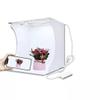 Mini Ring Lightbox Folding Portable Photo Studio Box Photography Softbox Light Box Studio Shooting Tent Box Kit with 6 Backdrops (Color : White Size : 24 * 23 * 22cm) (White 24 * 23 * 22cm) view 1