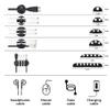 ALOEU 173 Pcs Cable Management Organizer Kit, Adhesive Cable Clips Holder,Cable Ties,Adhesive Wall Cable Tie,Fasten Cable Ties view 4