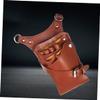 Beavorty Hairdressing Waist Bag Slots Barber Scissor Pouch Pu Leather Hair Tools Travel Bag view 3