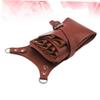 Beavorty Hairdressing Waist Bag Slots Barber Scissor Pouch Pu Leather Hair Tools Travel Bag view 4