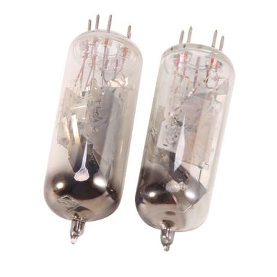 ALOEU 6E2 Amplifier Valve Electronic Indicator Tube Replace EM84 for Enhance Amplified Speaker Tone Quality Vacuum Tube 2Pcs