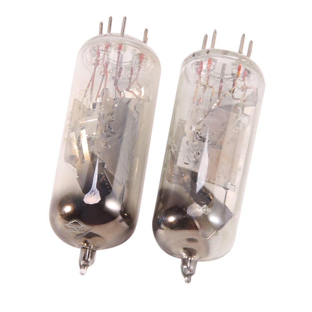 ALOEU 6E2 Amplifier Valve Electronic Indicator Tube Replace EM84 for Enhance Amplified Speaker Tone Quality Vacuum Tube 2Pcs