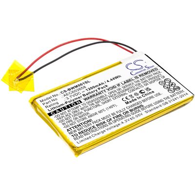 DCH 1200mAh Battery Replacement for BW Gasalert Microclip Gas Detecto GasAlert Micro Clip XL MCXL-MPCB1 MC-XW00-Y-CN-00 MC-XW00-Y MC-XW00 AEC603658