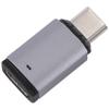 ALOEU 5A Magnetic Adapter USB C Male to Female 100W PD Fast Charging Magnet USB C Data Adapter OTG Connector, Straight view 1
