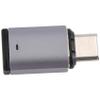 ALOEU 5A Magnetic Adapter USB C Male to Female 100W PD Fast Charging Magnet USB C Data Adapter OTG Connector, Straight view 3