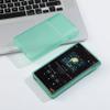 Colorful Soft TPU Clear Matte Protective Shell Skin Case Cover for Sony Walkman NW-WM1AM2 WM1AM2 NW-WM1ZM2 WM1ZM2 (Clear Green) view 1