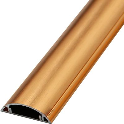 Aluminum Alloy Floor Cable Cover, 1m Floor Cable Protector, Floor Cable Protector, Cable Channel to Protect Wires and Prevent Cable from Tripping (Color : F, Size : Number 1)