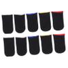 Mobestech 10pcs Nylon Touchscreen Finger Sleeves for Gaming Breathable and Lightweight Thumb Covers Compatible Touch Devices Prevents Fingerprints and Friction Random Colors view 1