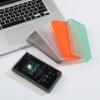Colorful Soft TPU Clear Matte Protective Shell Skin Case Cover for Sony Walkman NW-WM1AM2 WM1AM2 NW-WM1ZM2 WM1ZM2 (Clear Black) view 3