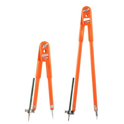 HNEJA Carpenter Precision Pencil Compasses Large Diameter Adjustable Dividers Marking and Scribing Compass for Woodworking (Color : 150cm)