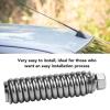 Glomora Silver Antenna Spring Mount - Shockproof Flexibility for 60 Inch Long CB Antennas Enhancing Signal Reception view 2