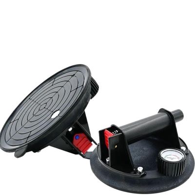 8 Inch 200KG-250KG Air Pump Vacuum Suction Cups Powerful Heavy-Duty Strong Hand Pump Sucker Lifted Magnets Handling Tools (Color : Air valve type 2PCS)