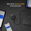Synology BeeDrive 4TB , Featuring BeeDrop - Transfer files from mobile device to PC over Wi-Fi view 4