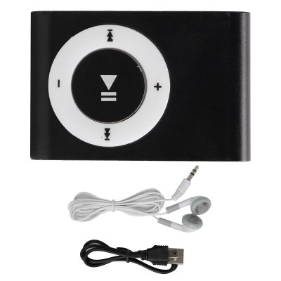 Glomora Music Player, MP3 Portable Music Player with Earphone and USB Cable Compatible with Wired Headphones()