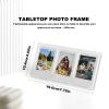 3 in 1 Tabletop Photo Frame Clear 3inch Picture Frames with Three Slot Fit for Fujifilm Instax Mini Series Camera,for Polaroid 3inch Film Photo (Clear, 2PCS) view 3