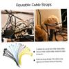 UPKOCH 60pcs Silicone Cord Ties for Data Cable Organization Reusable Headphone Wire Holder for and Practical Design view 2