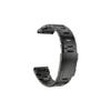 Titanium Watch Band Quick Fit 26mm Fit for Garmin Fenix 7X 7 6 6X Pro 5X Plus Mk2 Metal Strap 22mm Epix Gen 2 MARQ 955 D2 G1 Bracelet (Color : Dark Gray, Size : Quick Fit 22mm) view 1