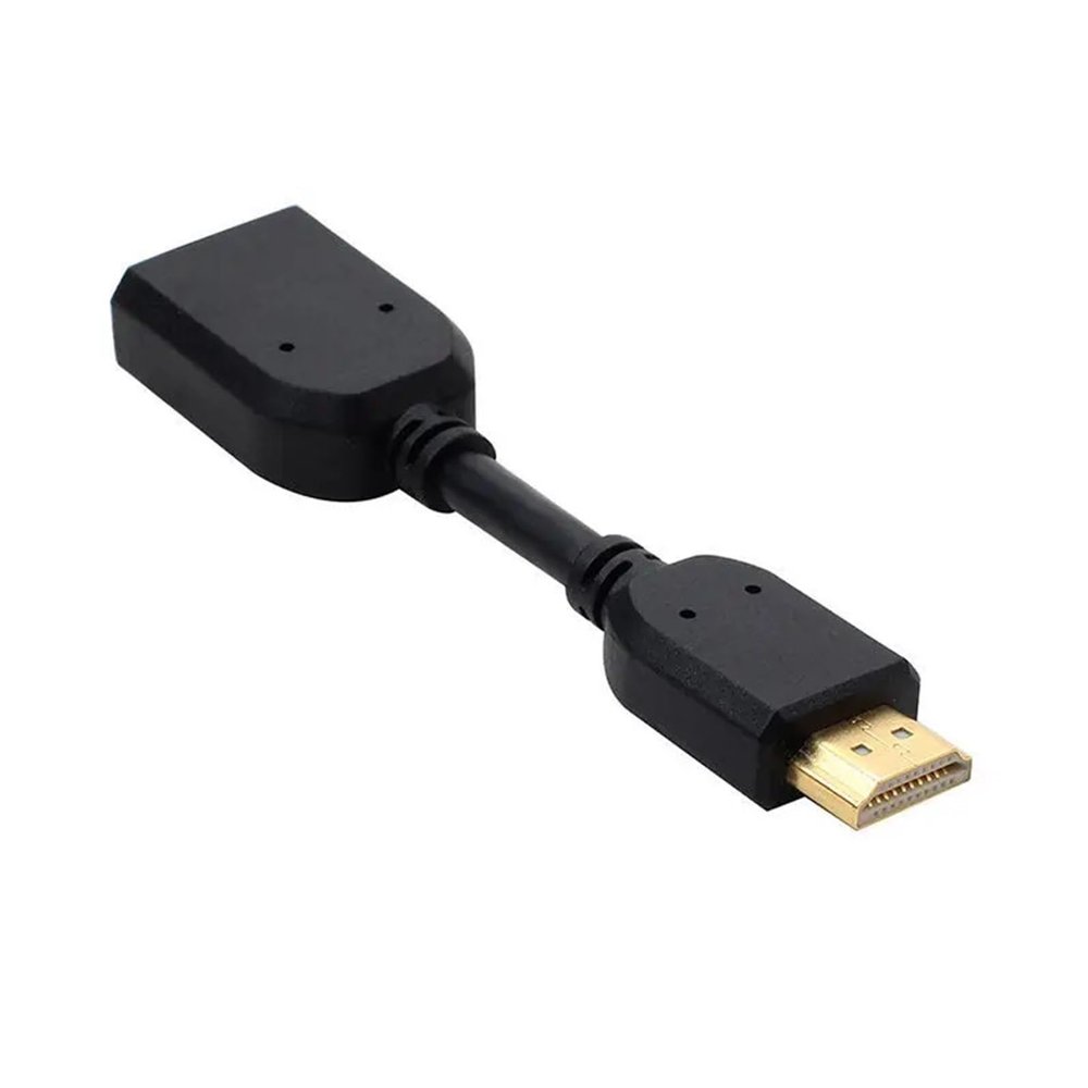 10cm HDMI-compatible Extension Cable Gold Plated Extender Adapter Widely Compatible TV Set Top Box