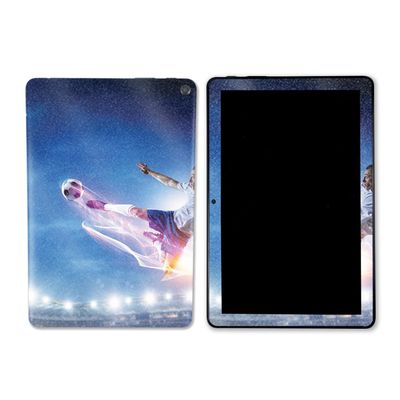 MightySkins Glossy Glitter Skin Compatible with Amazon Kindle Fire HD 10 (2023) - Super Kick | Protective, Durable High-Gloss Glitter Finish | Easy to Apply & Change Styles | Made in The USA