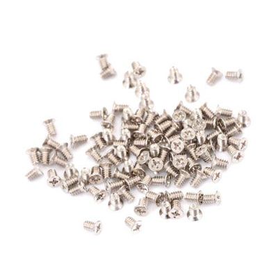 100pcs PC Case 32 * 6mm Hard Drive HDD Caddy Swap Server Tray Mount Screw Flat Countersunk Phillips Head DIY Computer C - (Color: Silver)