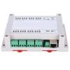 8-Channel Relay Control Module with TCP/IP Remote RJ45 Port - Manage 250V/AC 10A Relays Remotely (White) view 2