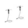 Uonlytech 2pcs Mini Fan Flexible Pc Computer Fan Portable Office Gadgets for Desk view 1