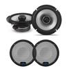 Alpine S2-S65 S-Series 6.5" Coaxial & KTE-S65G 6.5" S-Series Speaker Grill Bundle view 1