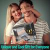 INSSISAIN Outdoor Bluetooth Speakers Waterproof Wireless, Birthday Gifts for Men Dad, LED Flame Ambient Light, Camping Patio Accessories, Unique Gifts for Him Husband Boyfriend Dad view 3