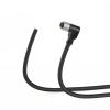 ZBLZGP M12 A-Code 5-Pin Female Pigtail Cable (20m/65.6ft), 90 Degree Right Angle, IP67 Waterproof Shielded PVC Cord for Industrial Data Networking & Device Communication view 1