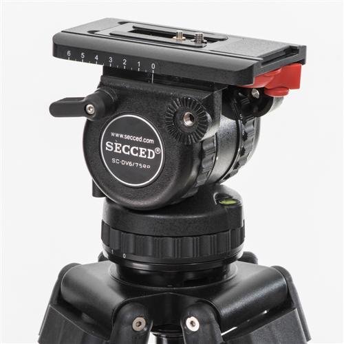 Secced Reach Plus 1 Kit with Two-Stage Carbon Fiber Tripod & Fluid Head