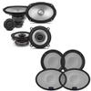 Alpine S2 S-Series 6x9 Component & 5.25 Coaxial Bundle w/ (2) KTE S-Series Speaker Grill view 1