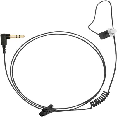 AWARE Micro Speaker, Covert Listen Only Earpiece, Black (3.5mm Connector, 22" Cable)