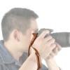 Beufee Camera Wrist Strap, Vintage Leather Camera Hand Strap Secure Camera Sling Strap Adjustable Safety Strap for DSLR Mirrorless Camera Photo(Brown) view 4