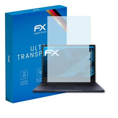 atFoliX Screen Protection Film compatible with Asus ExpertBook B6 Flip B6602F Screen Protector, ultra-clear FX Protective Film (2X)