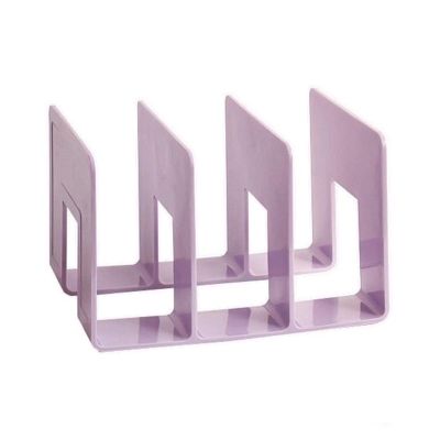 GLigeT CD Rack Simple Vinyl Record Storage Holder, Desktop Bookshelf Organizer, Colored Acrylic Record Display Rack, Creative Vinyl Record Display Rack Disc Rack (Color : 008)