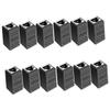 Hemoton 12pcs Ethernet Coupler Female to Female Connector for and Cables and Extender for Reliable Connectivity and Easy Installation view 1