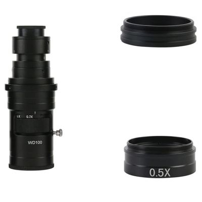 RADHAX Microscope Kit 200X 500X 400X 1000X Adjustable Magnification Video Microscope Camera Microscope Lens Adapters (Color : Type 4)