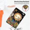 AIRWEE Kindle Paperwhite Case, 360 Degree Rotating Stand Lightweight 6.8 Kindle Paperwhite Case, with Auto Sleep/Wake Smart Cover for Kindle Signature Paperwhite Case Day Meets Night view 4