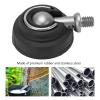 3/8in Tripod Foot Pad Rubber Foot Spike, Stainless Steel Non Slip 50mm Diameter Camera Tripod Ball Head Foot Pad Replacement Accessory view 2