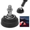 3/8in Tripod Foot Pad Rubber Foot Spike, Stainless Steel Non Slip 50mm Diameter Camera Tripod Ball Head Foot Pad Replacement Accessory view 4